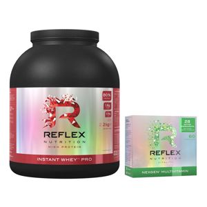 Reflex Instant Whey PRO 2,2kg + Multivitamín Nexgen 60 kapsúl ZDARMA Príchuť: Vanilka