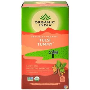 Organic India Tulsi Wellness (Tummy) – správné trávení BIO, 25 sáčků *CZ-BIO-001 certifikát