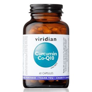 Viridian Curcumin Co-Q10 60 kapsúl (Kurkumín a Koenzým Q10)