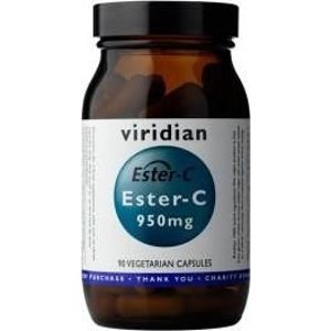 Viridian Ester-C 950mg (pH neutrální Vitamín C), 90 kapslí