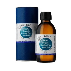 Viridian Golden Flax Seed Oil 200ml Organic (olej z ľanových semienok) *CZ-BIO-001 certifikát