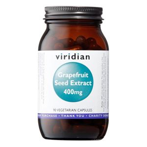 Viridian Grapefruit Seed Extract 400mg 90 kapsúl (Extrakt zo semienok grapefruitu)