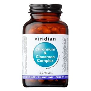Viridian Chromium & Cinnamon Complex 60 kapsúl