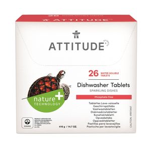 Attitude - tablety do umývačky bez fosfátov, 26 dávok