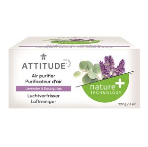 Attitude - prírodný čistiaci osviežovač vzduchu s esenciálnymi olejmi s vôňou levandule a eukalyptu, 227 g