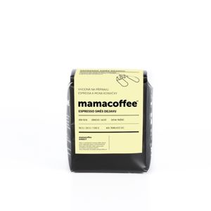 Mamacoffee - Espresso zmes Dejavu, 250g Druh mletie: Zrno