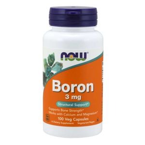 NOW® Foods NOW Boron (bór), 3 mg, 100 kapsúl