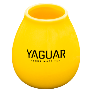 Kalabasa keramická Yaguar - žltá