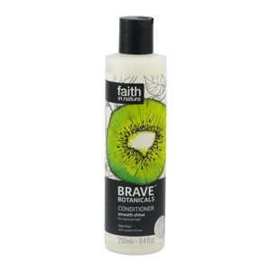 Faith In Nature BRAVE prírodný kondicionér - kiwi/limetka pre väčší lesk, 250 ml