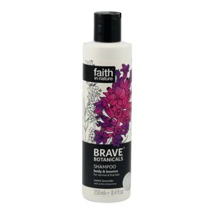 Faith In Nature BRAVE Přírodní šampon - Levandule/Jasmín, 250ml
