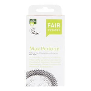 FAIR SQUARED - vegánsky prírodný kondóm - Max Perform, 10 ks