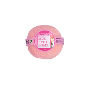 BOTANICO - bath bombs (šumivá kúpeľová guľa), 50g - ruža ružová
