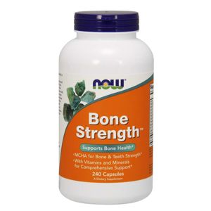 NOW® Foods NOW Bone Strength (silné kosti), 240 kapsúl