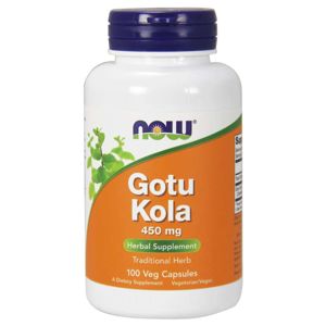 NOW® Foods NOW Gotu Kola, 450 mg, 100 rastlinných kapsúl