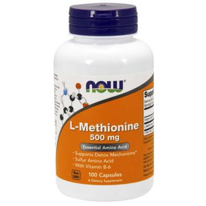 NOW® Foods NOW L-Methionine, 500mg, 100 kapsúl