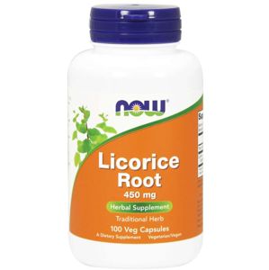 NOW® Foods NOW Licorice Root (sladké drievko) 450mg 100 kapsúl