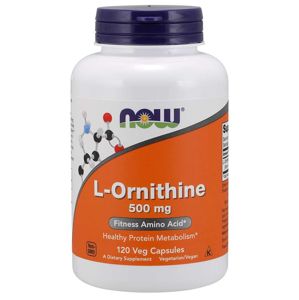 NOW® Foods NOW L-Ornithine 500 mg, 120 kapsúl