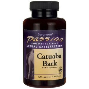 Swanson Catuaba Bark (Katuaba kôra), 465 mg 120 kapsúl