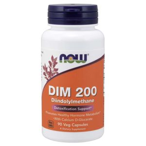 NOW® Foods NOW DIM 200 Diindolylmethane, 90 rastlinných kapsúl