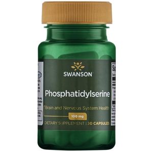 Swanson Phosphatidylserine (fosfatidylserín) 100 mg, 30 softgels