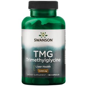 Swanson TMG (Trimethylglycin), 1000 mg, 90 kapsúl