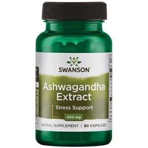 Swanson Ashwagandha Extract 450 mg, 60 kapsúl