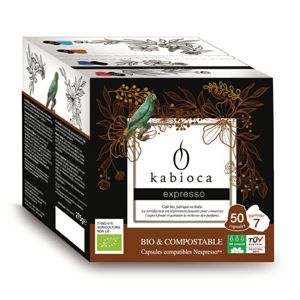 Cafédirect BIO kompostovateľné kávové kapsule pre Nespresso Espresso, 50 ks Expirace 01/2022