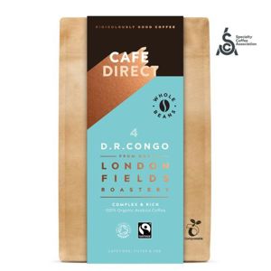 Cafédirect - BIO zrnková káva Congo SCA 84 s tónmi medu a horkej čokolády, 200 g