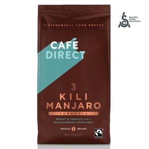 Cafédirect - Kilimanjaro SCA 82 zrnková káva, 227 g