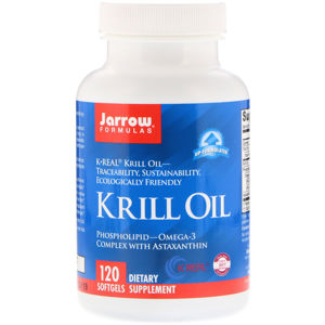Jarrow Formulas Jarrow Krill Oil, 600 mg, 120 softgélových kapsúl