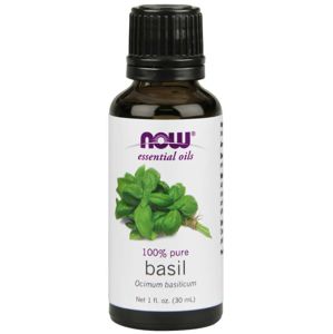 NOW® Foods NOW Essential Oil, Basil oil (éterický bazalkový olej), 30 ml
