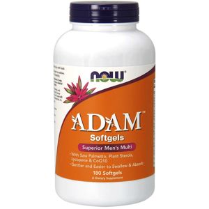 NOW® Foods NOW Adam, Multivitamín pre mužov, 180 softgels