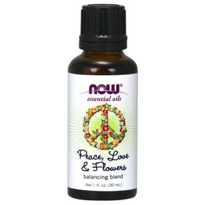 NOW® Foods NOW Essential Oil, Peace, Love & Flowers oil blend (éterický olej směs míru, lásky a květin), 30 ml