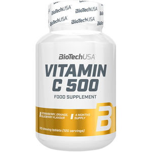 BioTechUSA BioTech Vitamin C 500 120 pastilek