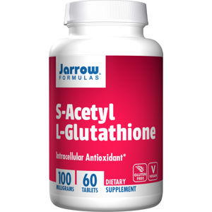 Jarrow Formulas Jarrow S-Acetyl L-Glutathione, 100 mg, 60 tabliet