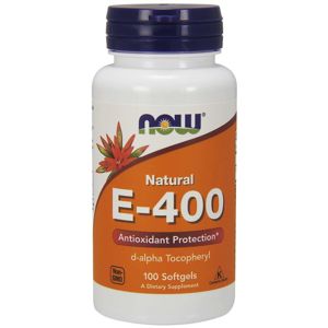 NOW® Foods NOW Vitamín E 400 IU, 100 softgélových kapsúl