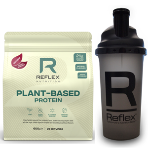 Reflex Plant Based Protein wild berry 600g + Šejkr 500ml ZDARMA (Rostlinný protein)